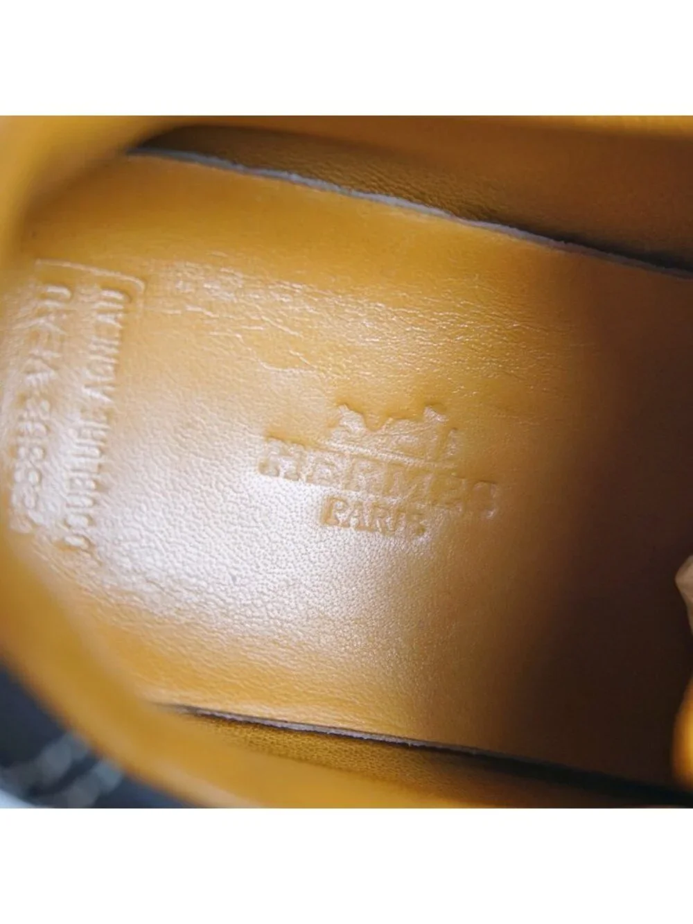 Hermes Sneakers Quick Low Cut Logo Leather